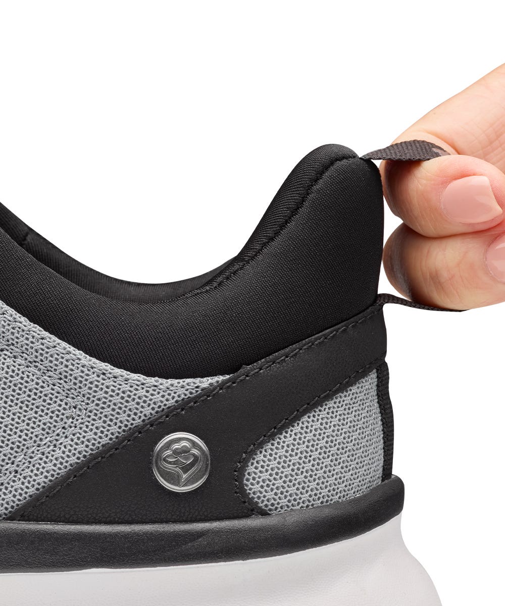 Women’s Slip-On Sneakers – Adjustable Fit (Regular to Extra Wide)