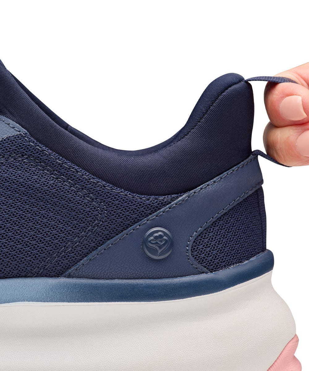 Women’s Slip-On Sneakers – Adjustable Fit (Regular to Extra Wide)
