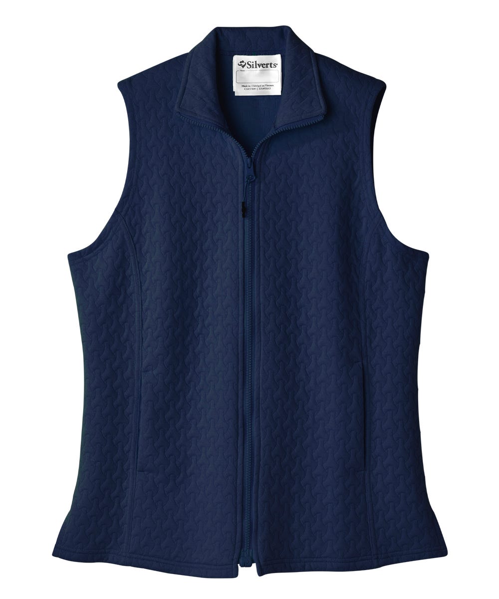 Women's Self Dressing Magnetic Zipper Vest - Silverts 1