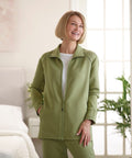 Women's Self Dressing Magnetic Zip Active Jacket