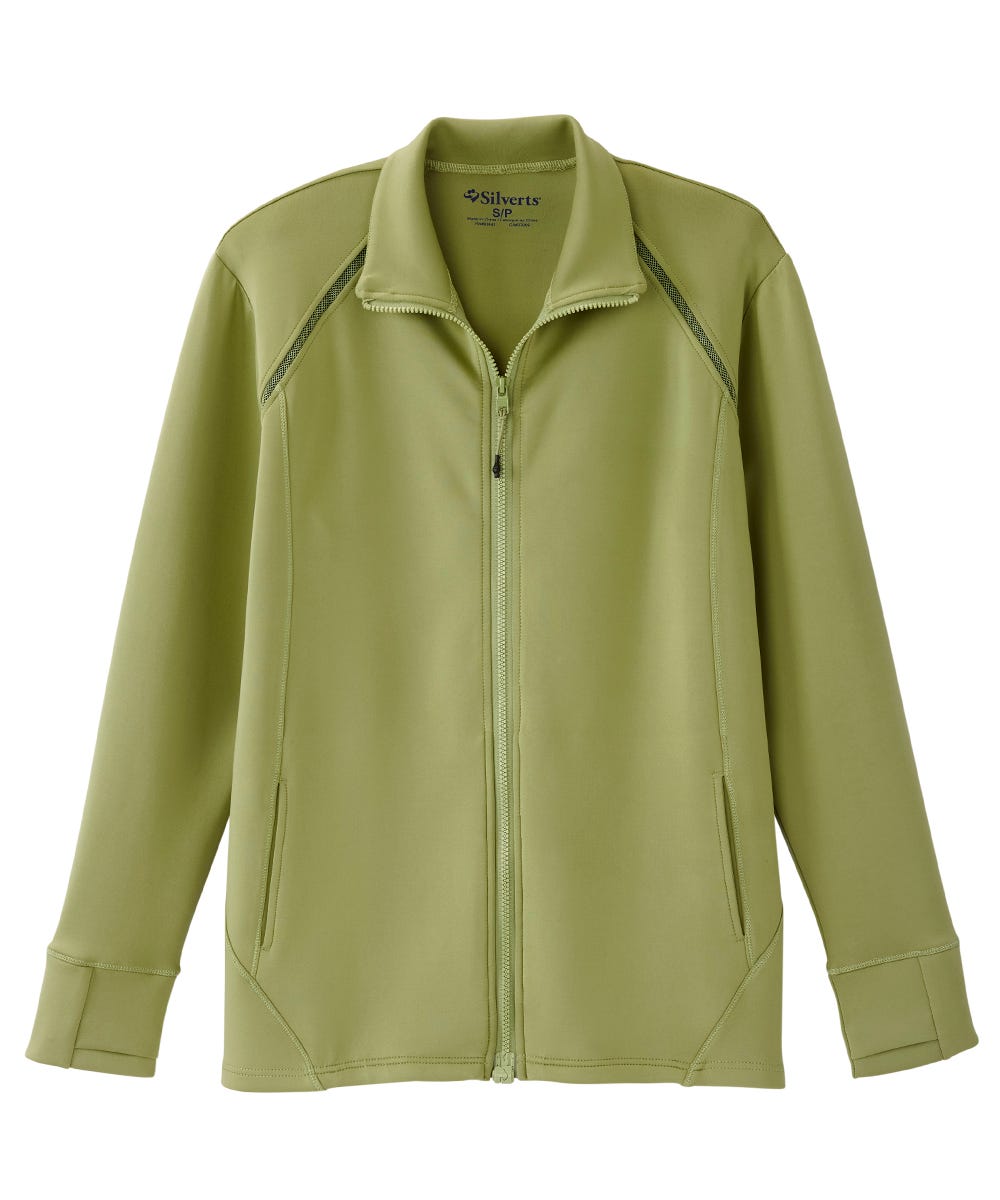 Women's Self Dressing Magnetic Zip Active Jacket