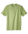 Men's Open Back Henley T-Shirt - Clearance