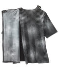 Women's Open Back Short Sleeve Twofer Top