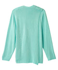 Women's Adaptive Open Back Flower Cardigan