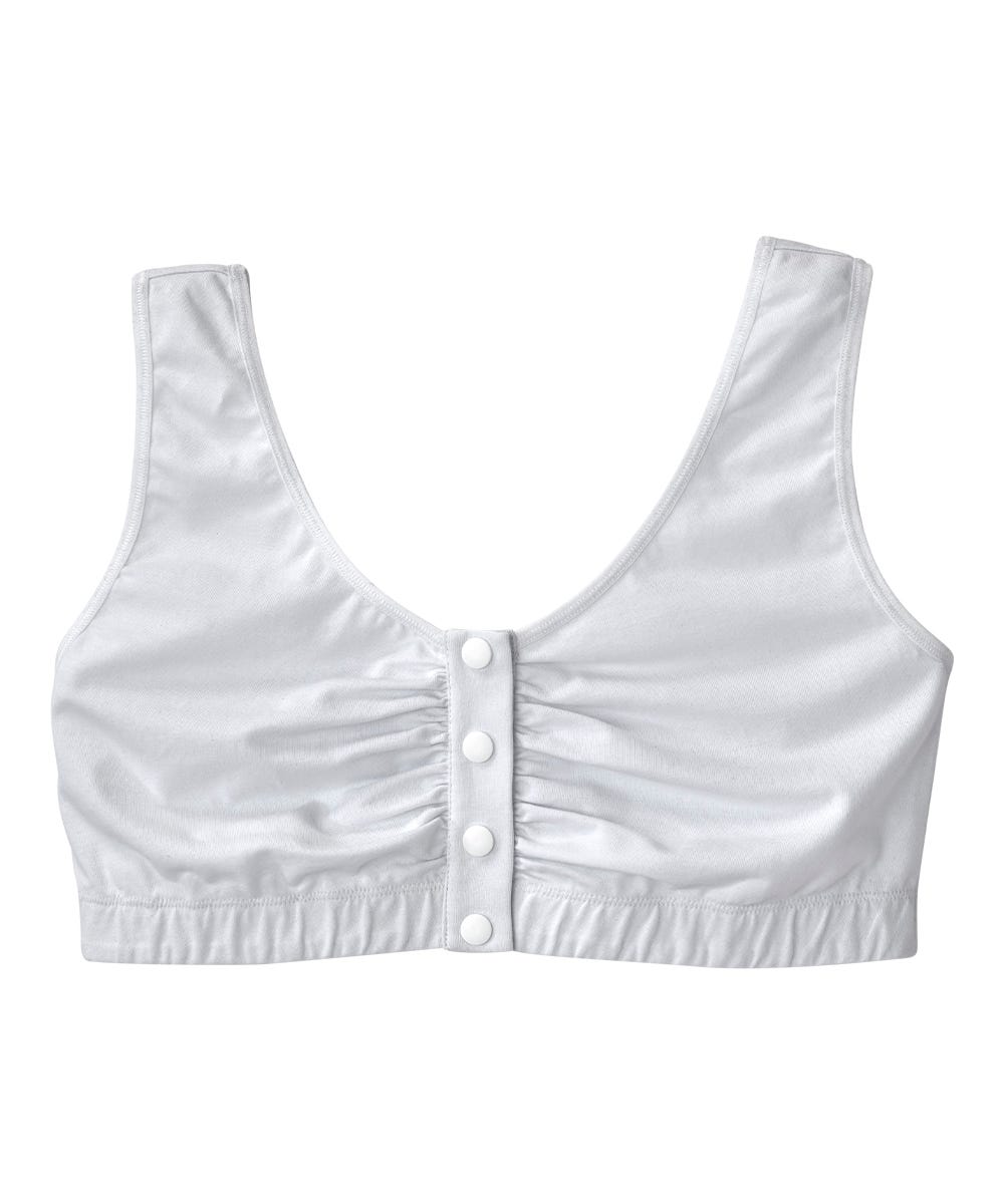Women's Adaptive Front Snap Closure Bra - Clearance