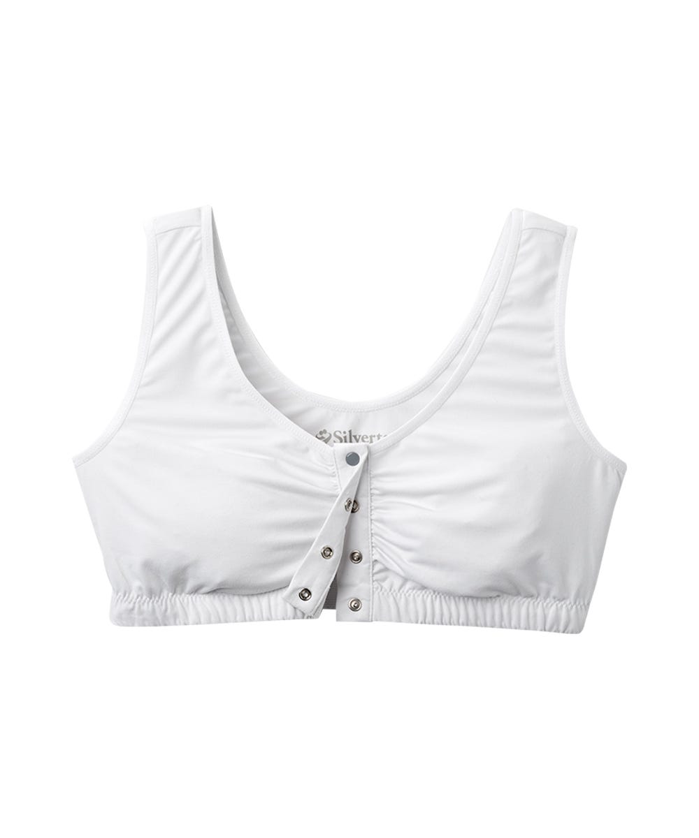 Women's Adaptive Front Snap Closure Bra - Clearance