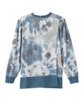 Women's Open Back Long Sleeve Embroidered Sweatshirt