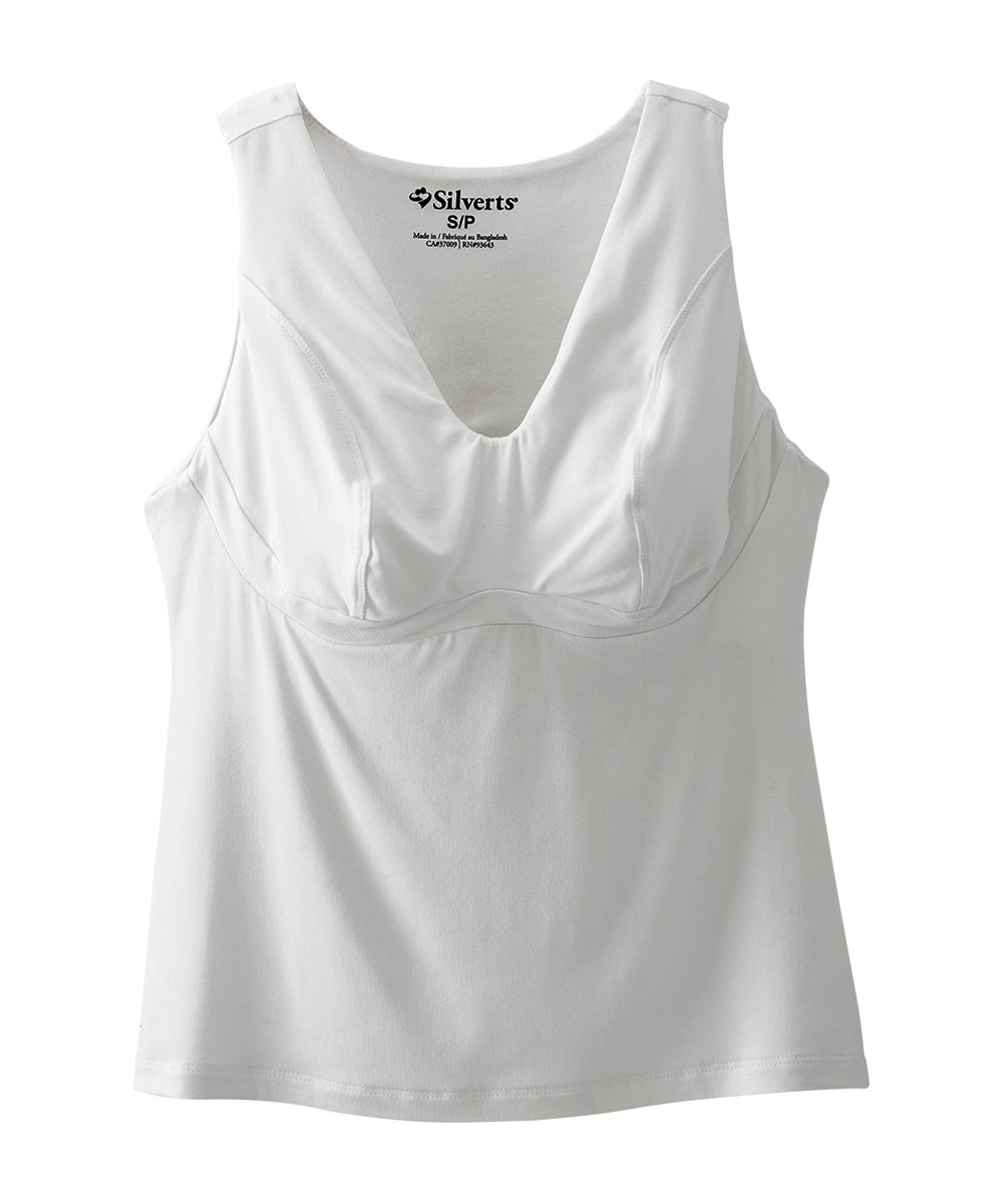 Women's Adaptive Wire-Free Breast Nest Bra Camisole