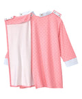 Women's Open Back 3/4 Sleeve Collared Top