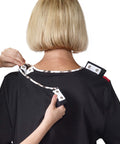 Women's Open Back Patchwork Top