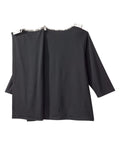 Women's Open Back Patchwork Top