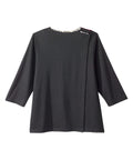 Women's Open Back Patchwork Top