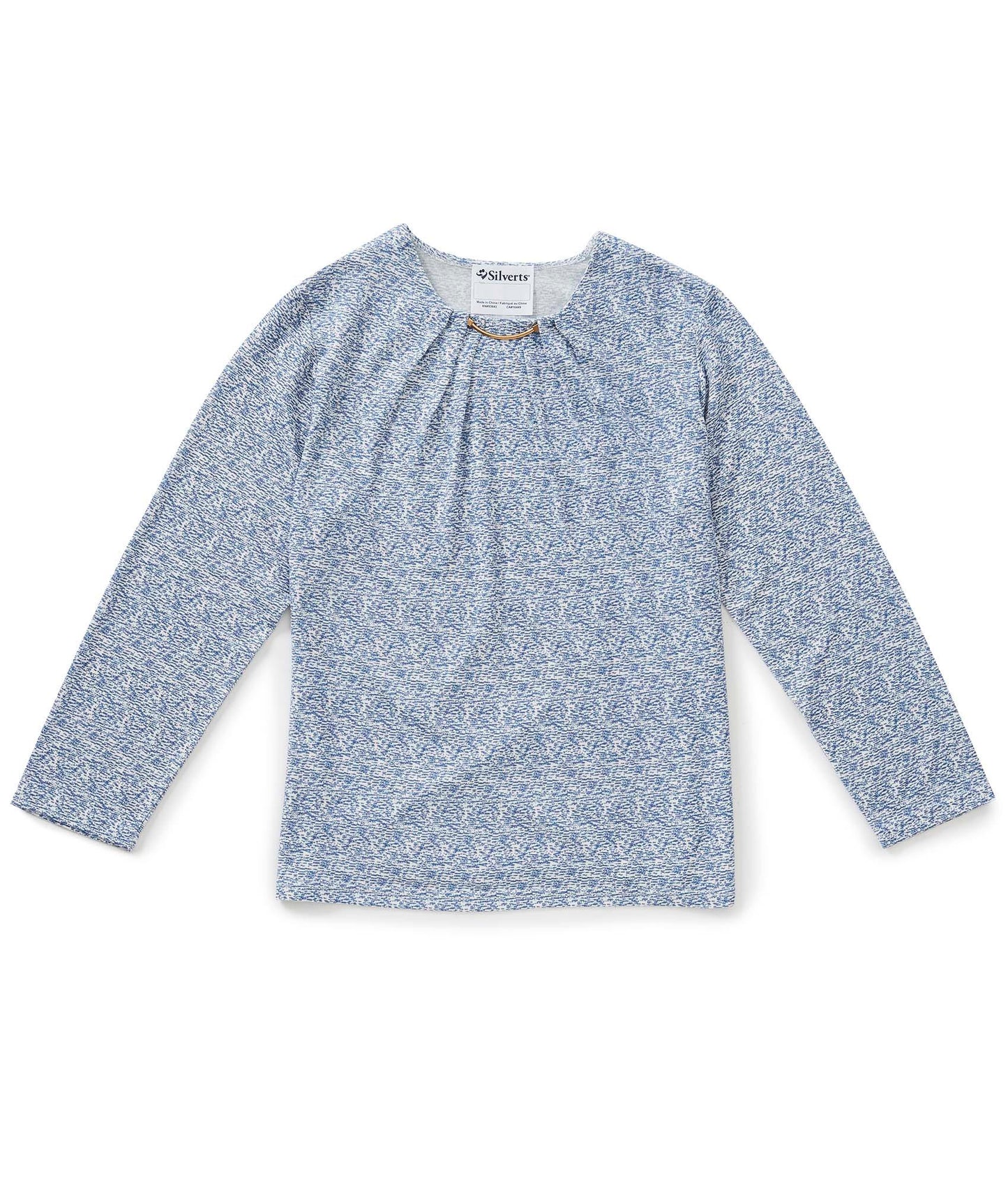 Women's Long Sleeve Open Back Sweater Knit Top - Clearance