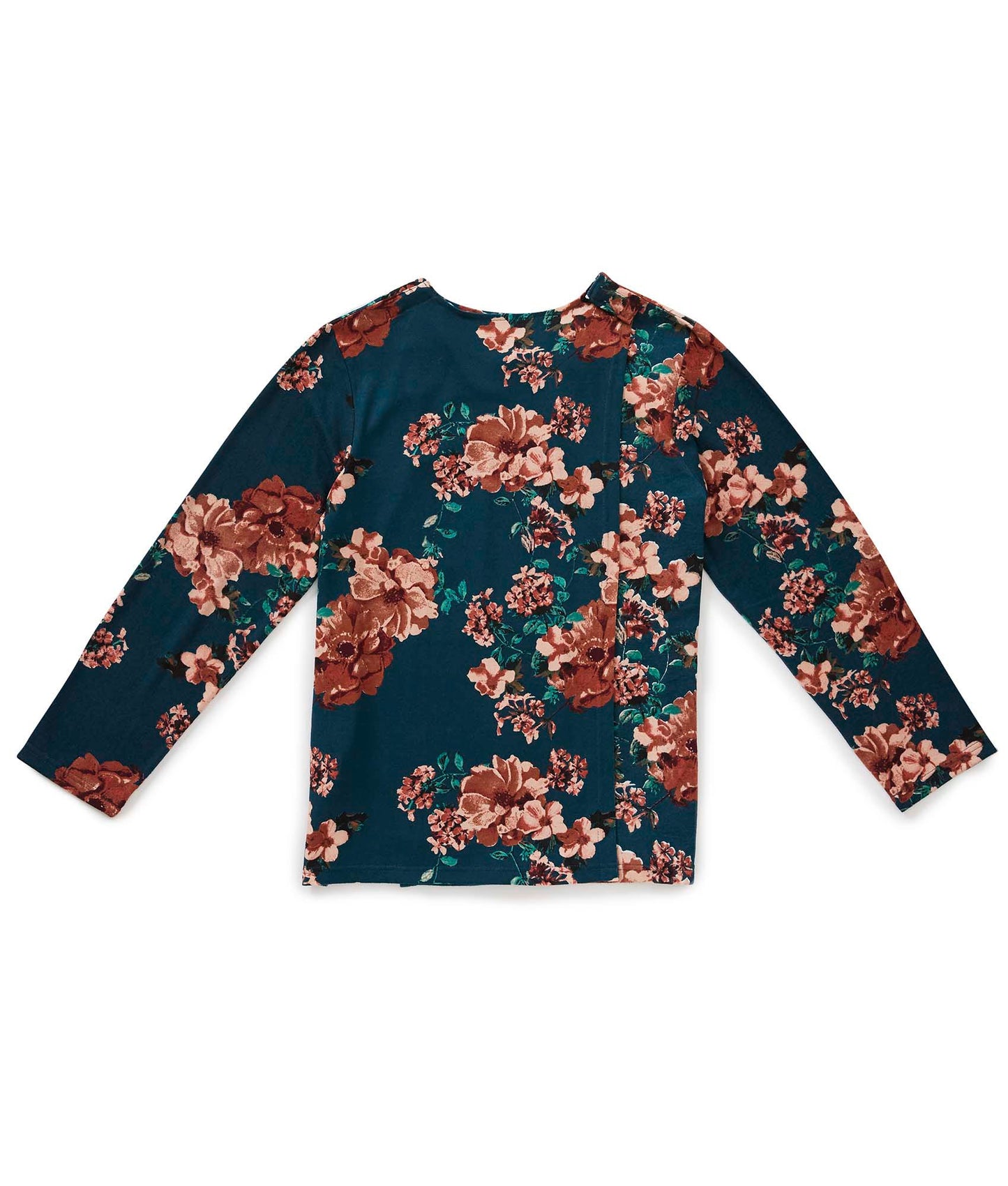 Women's Long Sleeve Open Back Sweater Knit Top - Clearance