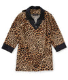 Women's Open Back Collared Top