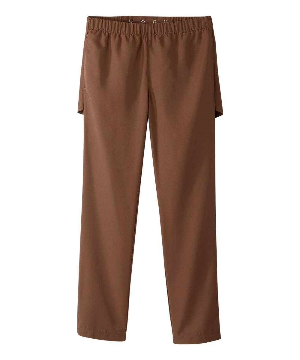 Women's Petite Open Back Gabardine Pant