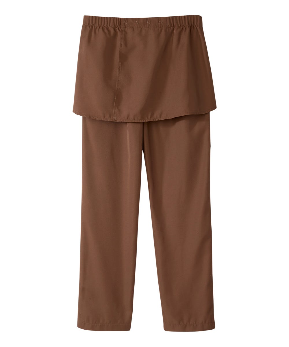 Women's Petite Open Back Gabardine Pant