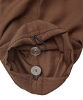 Women's Petite Open Back Gabardine Pant