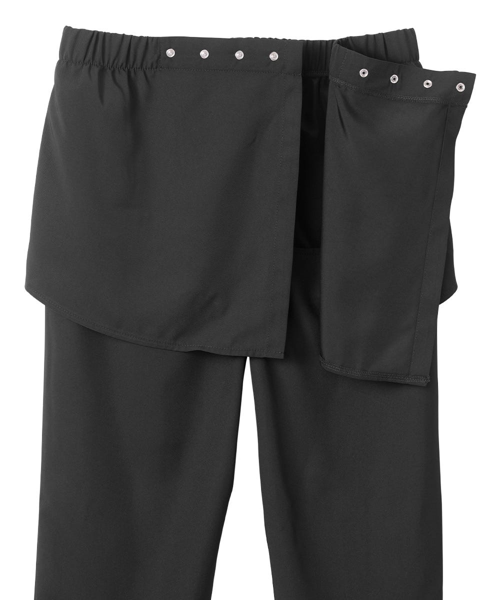 Women's Petite Open Back Gabardine Pant - Silverts 27