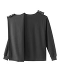 Women's Adaptive Open Back Fleece Cardigan