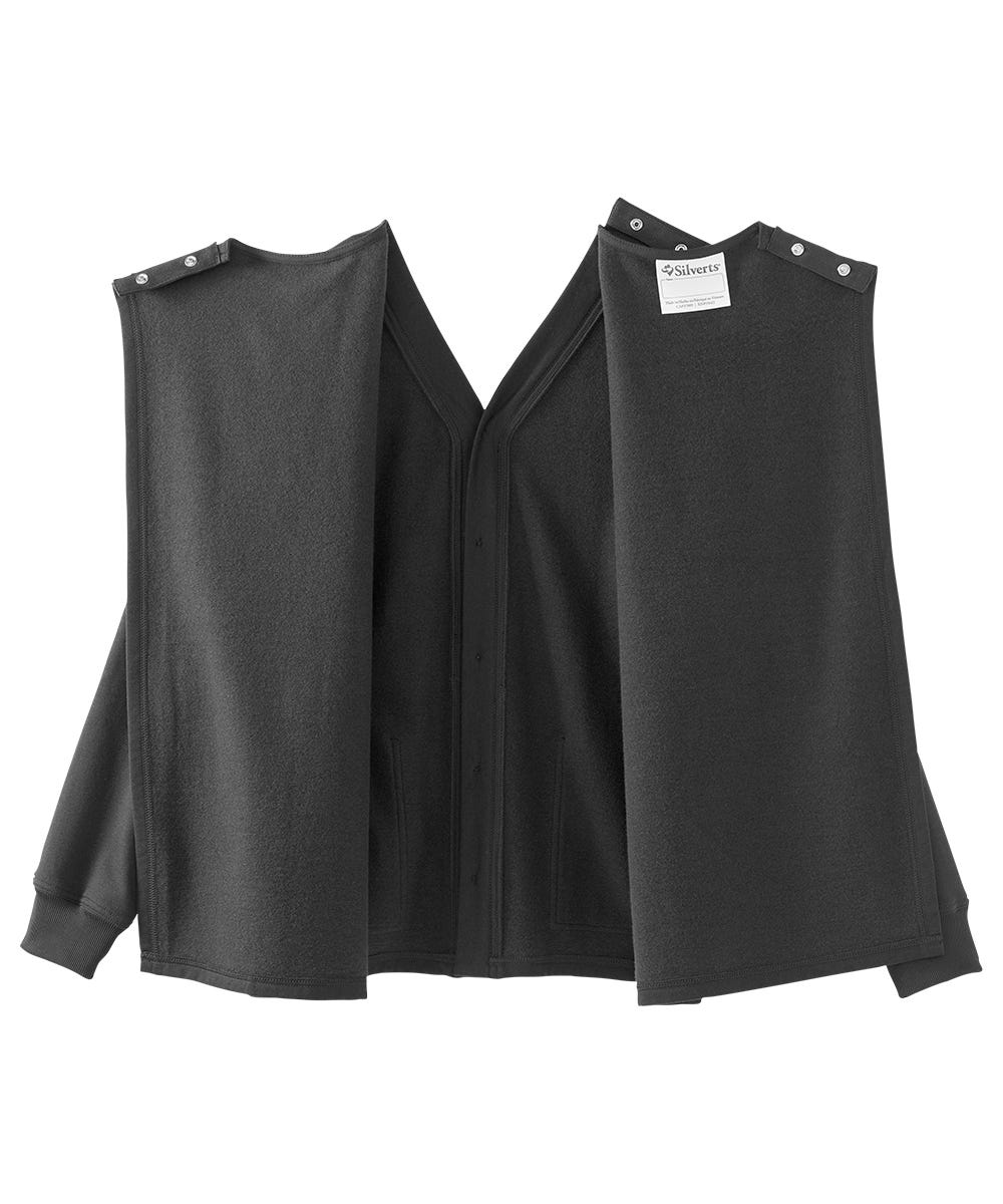 Women's Adaptive Open Back Fleece Cardigan