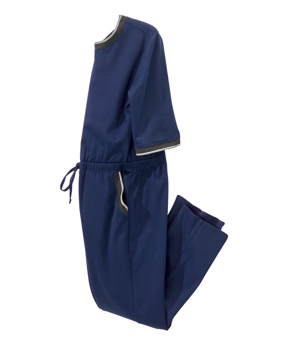 Women's Stay Dressed Jumpsuit with Full Back Zip - Clearance