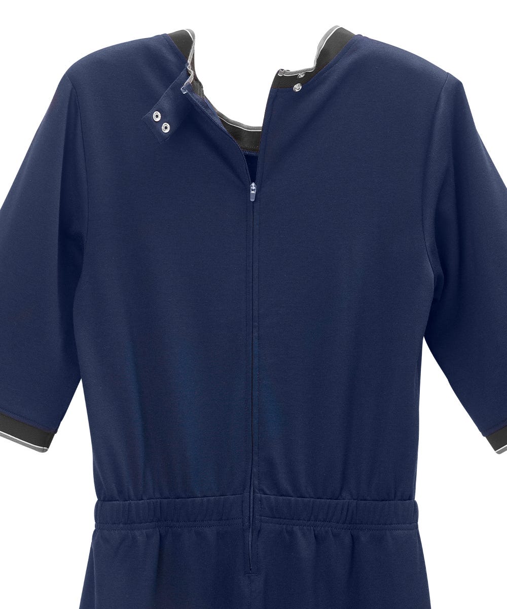 Women's Stay Dressed Jumpsuit with Full Back Zip - Clearance