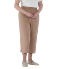 Women's Open Back Cotton Capris