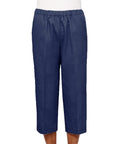 Women's Open Back Cotton Capris