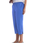 Women's Open Back Cotton Capris