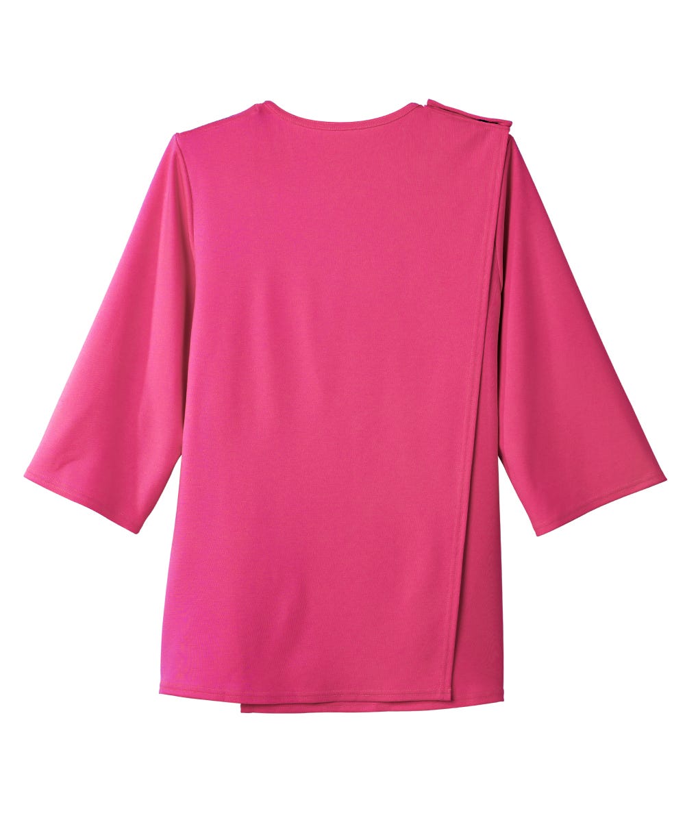 Women's Embroidered Adaptive 3/4 Sleeve Top - Clearance