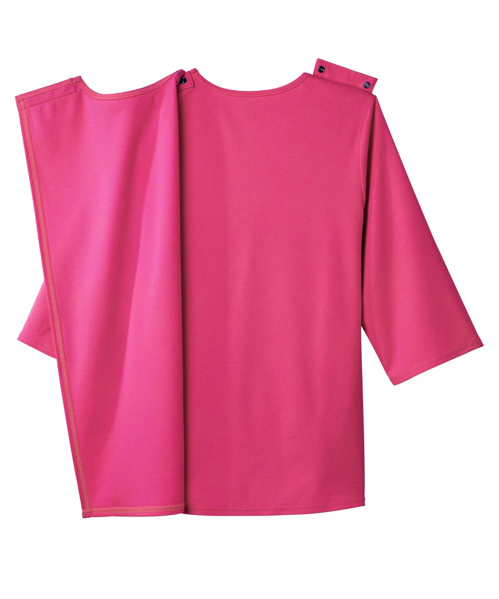 Women's Embroidered Adaptive 3/4 Sleeve Top - Clearance