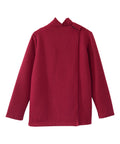 Women's Easy Dressing Open Back Half Zip Track Suit Top - Clearance