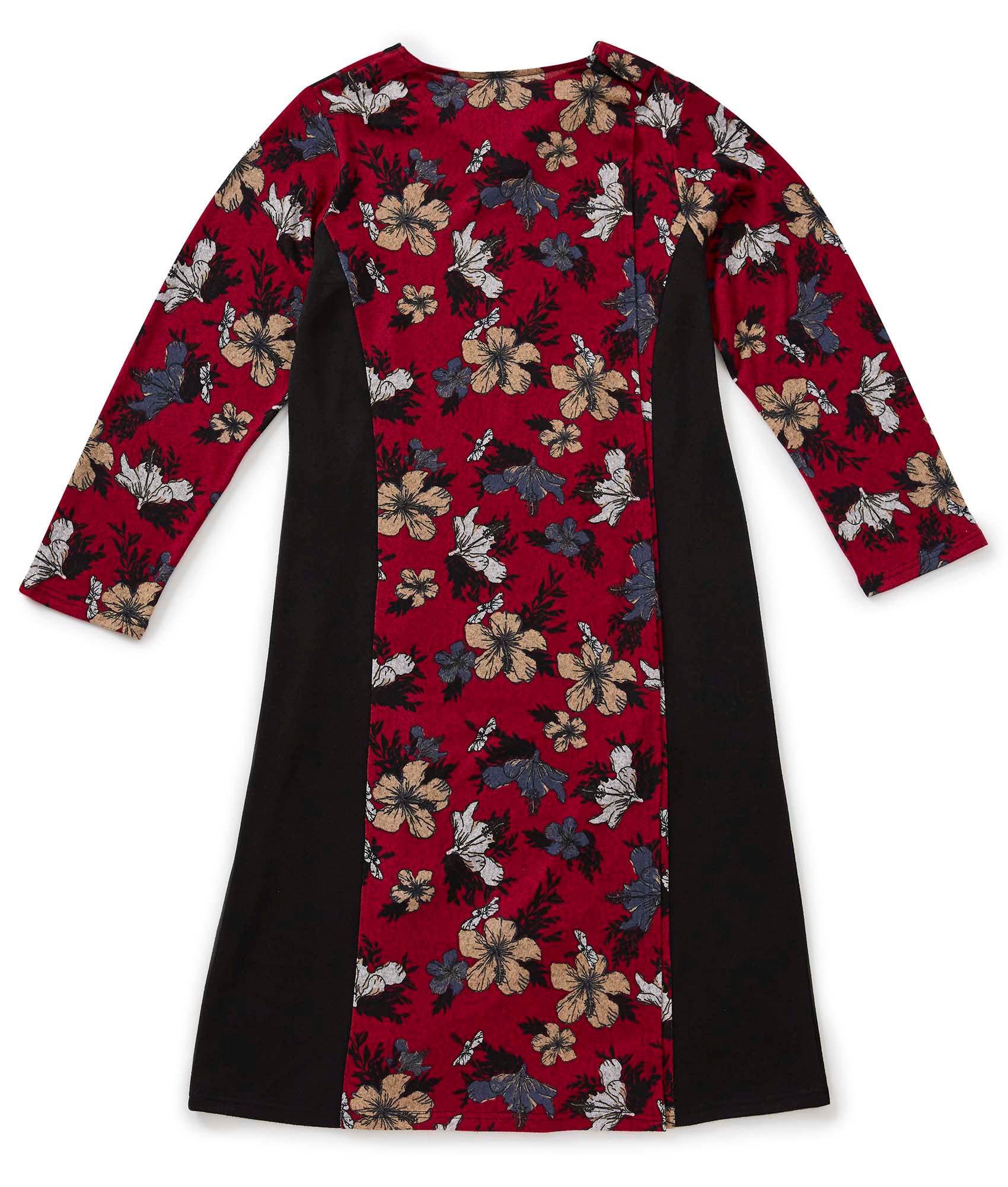 Women's Stylish Color Block Open Back Dress
