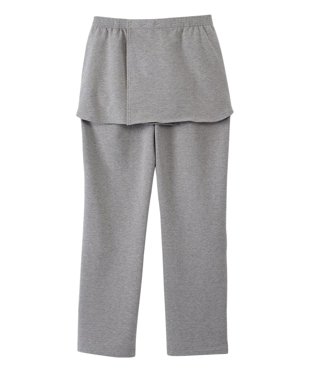 Women's Petite Open Back Fleece Pant