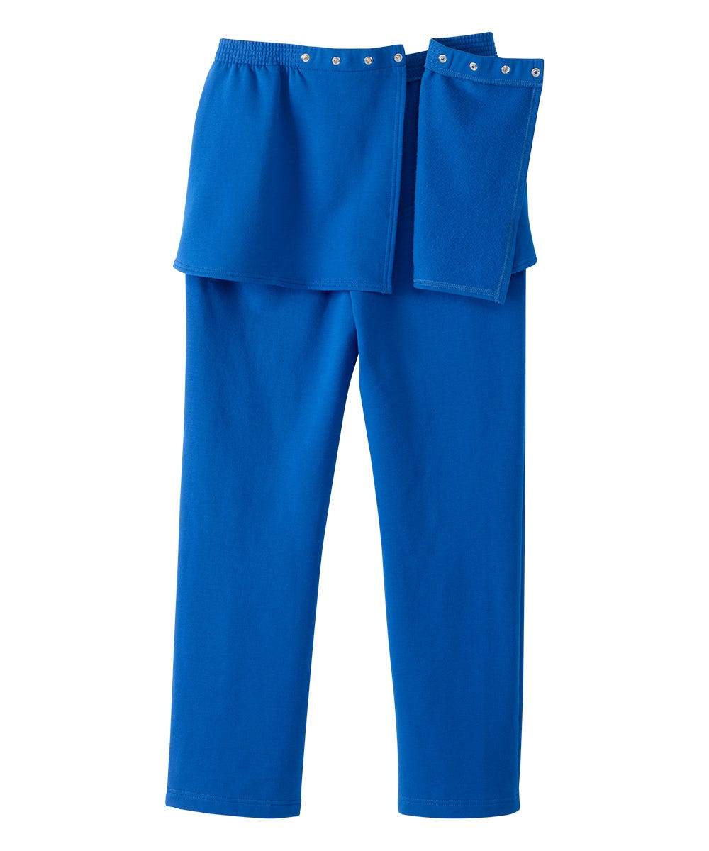 Women's Petite Open Back Fleece Pant - Clearance - Silverts 2