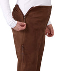 Women's Assisted Dressing Side Zip Pant with Pull Tabs