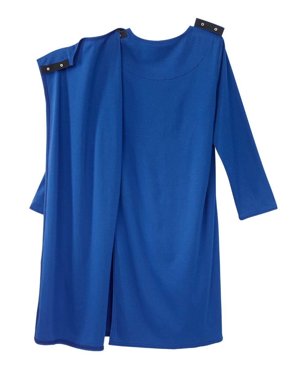 Women's No Peek Hospital & Home Care Long Sleeve Gown - Clearance