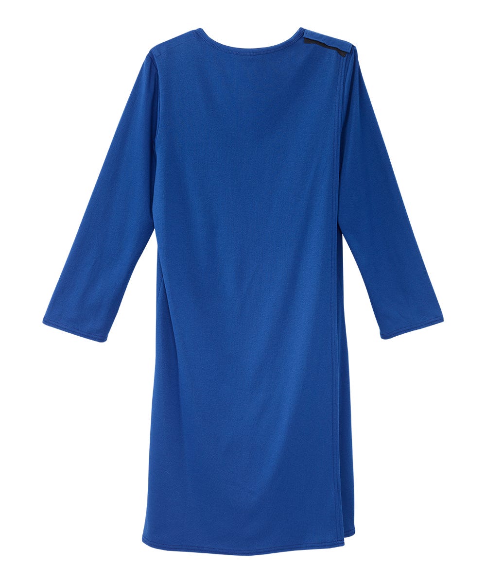 Women's No Peek Hospital & Home Care Long Sleeve Gown - Clearance