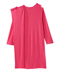 Women's Soft Bow Open Back Nightgown