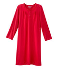 Women's No Peek Hospital & Home Care Gown with Lace Neckline