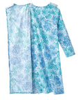 Women's No Peek Open Back Flannel Nightgown