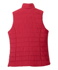 Women's Reversible Magnetic Snap Front Puffer Vest