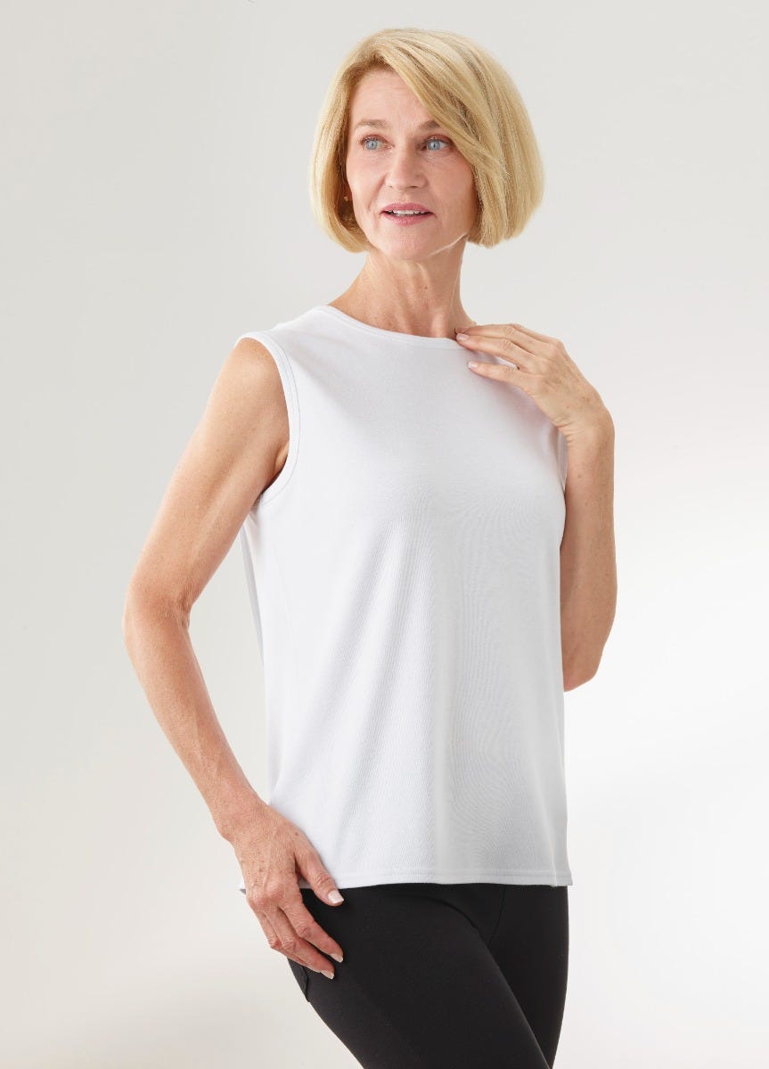 Women's Soft Modal Open Back Camisole - Clearance