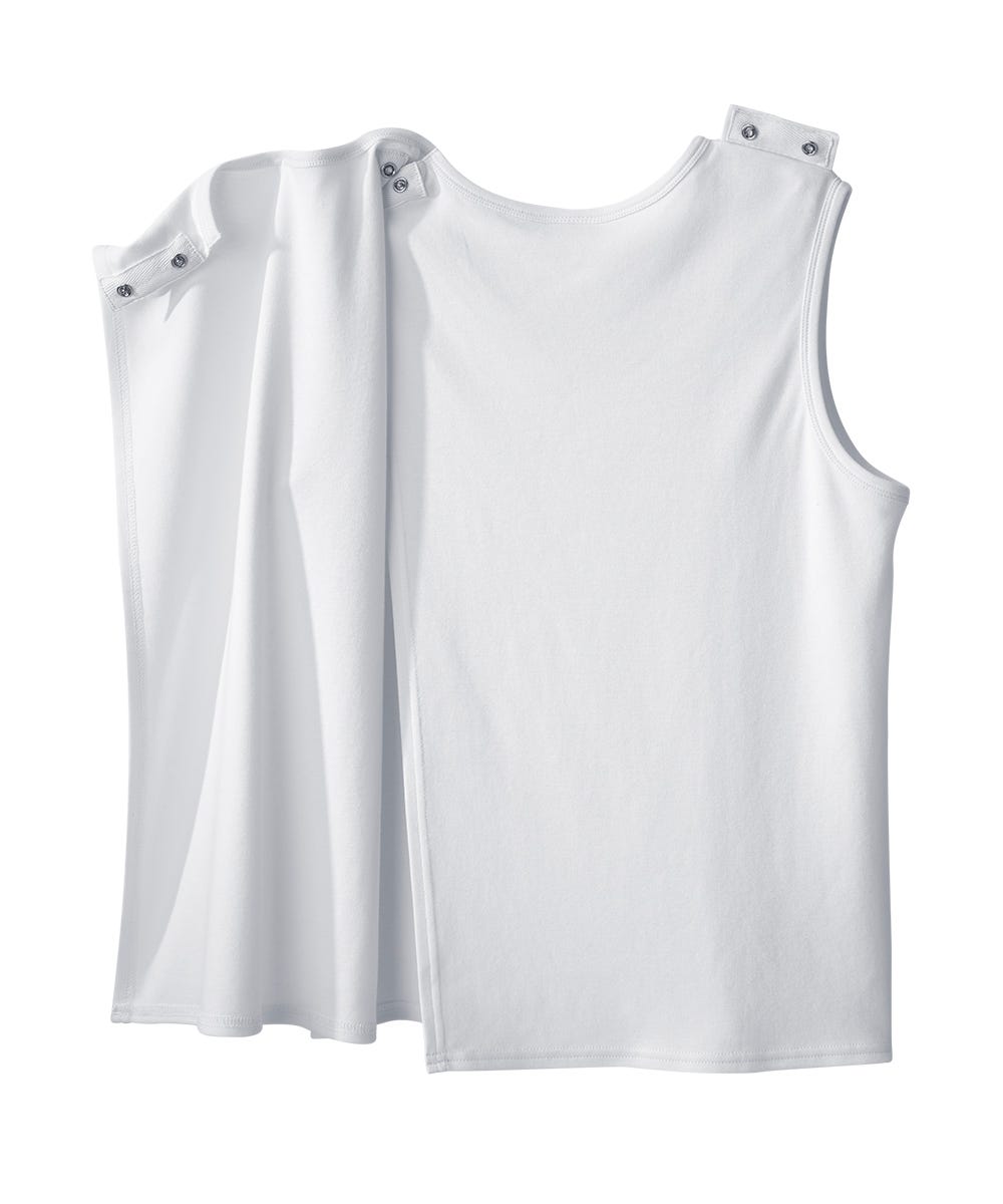 3 Pack - Women's Adaptive Cotton Sleeveless Undershirt - Clearance