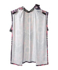 Women's Open Back V-Neck Lace Trim Nightgown