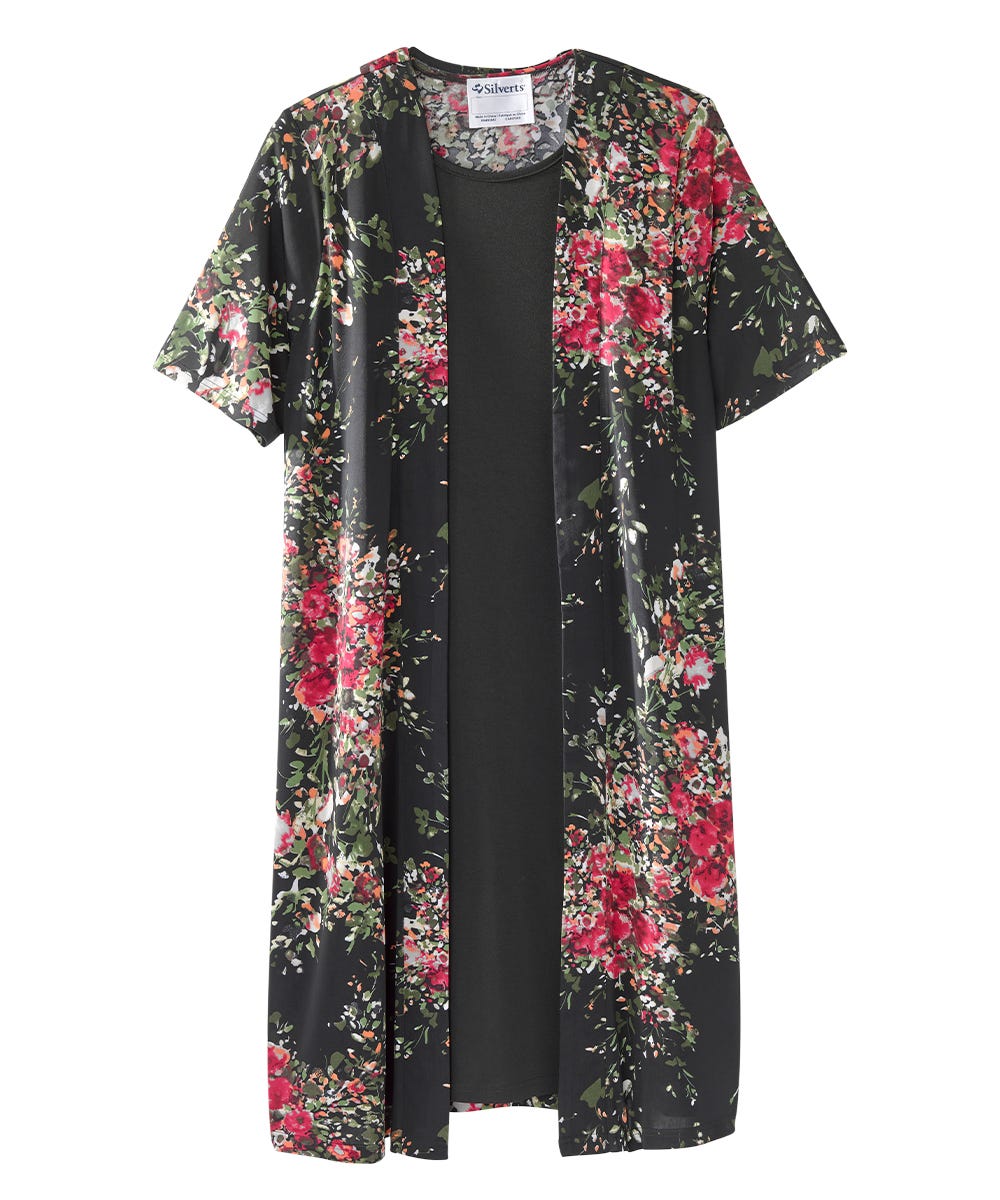 Women's Adaptive Open Back Stylish Twofer Dress