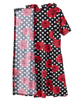 Women's Open Back Collared Dress
