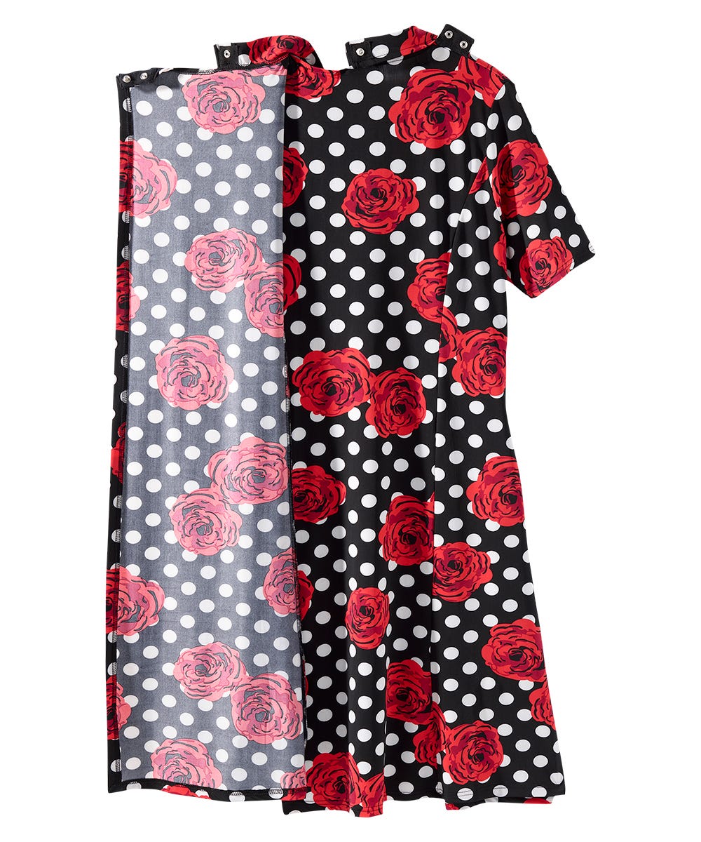 Women's Open Back Collared Dress - Clearance