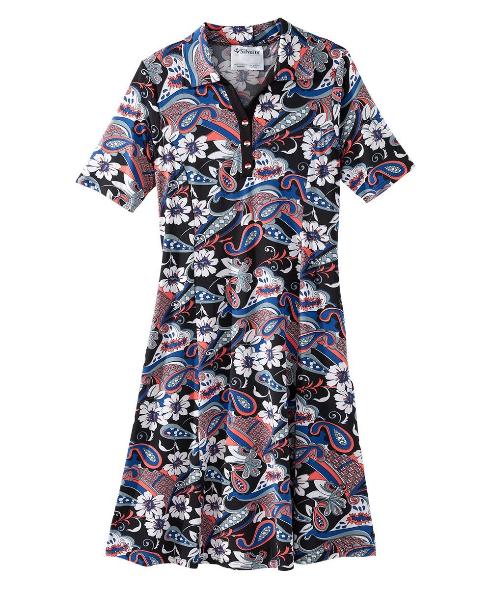 Women's Open Back Collared Dress